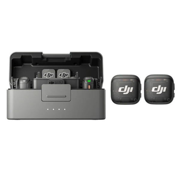 DJI Mic 3 Kablosuz 2 Kişilik Yaka Mikrofonu / İthalatçı Garantili ürün görseli 1