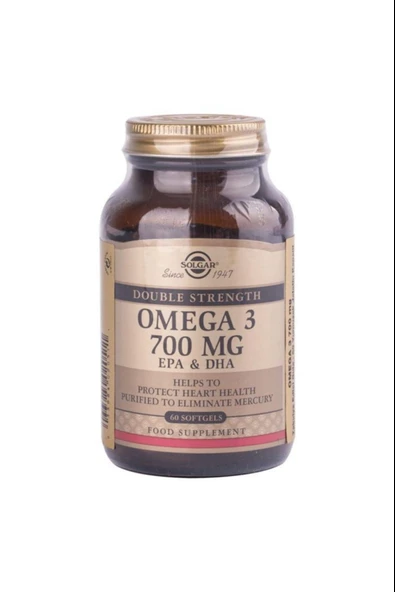 Solgar Omega 3 700 mg 60 Softgel ürün görseli 1