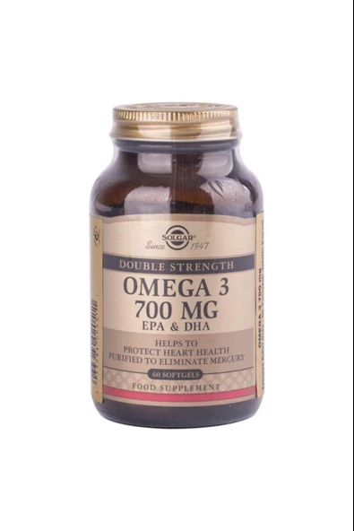 Solgar Omega 3 700 mg 60 Softgel ürün görseli 1