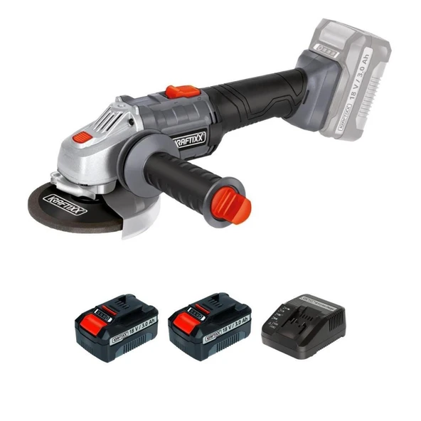 Kraftixx by Einhell KX-WS 18 Li Akülü Avuç Taşlama 2X3 Amper 4514008S3 ürün görseli 1