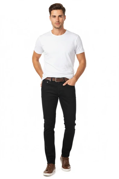 Erkek Silim Fit Jeans Model Pantolon 310 BGL-ST04976 ürün görseli 1
