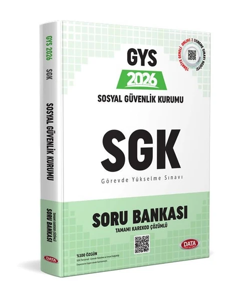 2026 GYS SGK Soru Bankası Data Yayınları ürün görseli 1