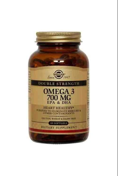 Solgar Omega 3 700 mg 60 Softgel ürün görseli 1