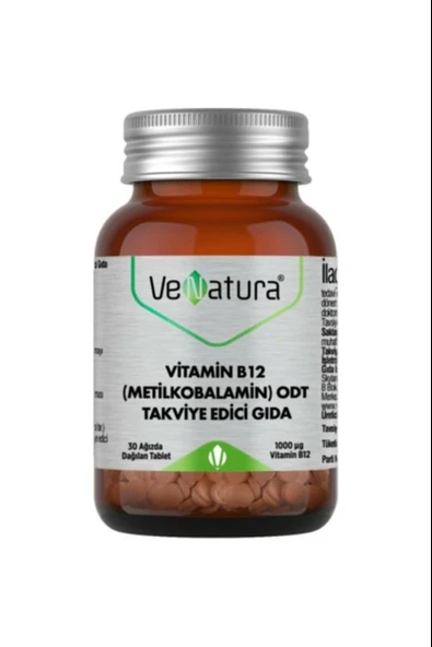 Venatura Vitamin B12 Metilkobalamin ODT 30 Tablet ürün görseli 1