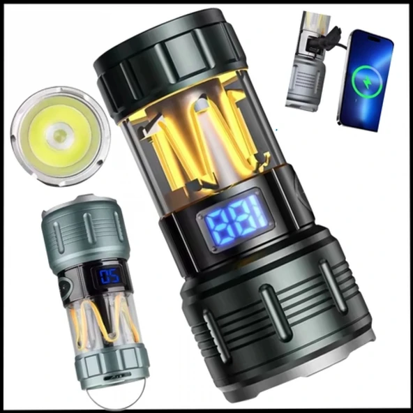 Uyguna-Yakala 10 Watt-Şarj Edilebilir El Feneri -S-705 ürün görseli 1