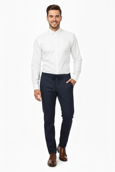 Erkek Kışlık Jogger Regular Fit Pantolon 1256 BGL-ST04973 ürün görseli 1