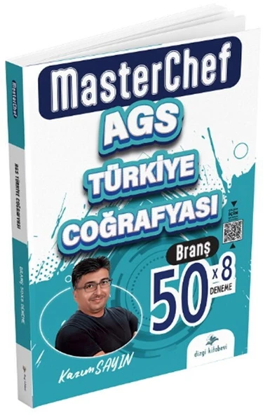 2026 MEB AGS Türkiye Coğrafyası Master Chef 50 Deneme Dizgi Kitap ürün görseli 1