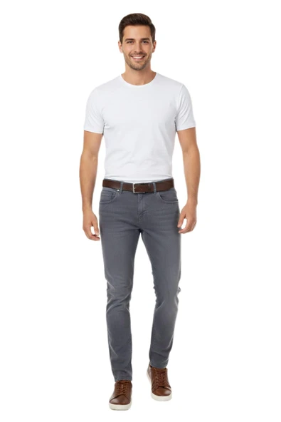 Erkek Comfort  Fit Jeans Pantolon 1601 BGL-ST04969 ürün görseli 1