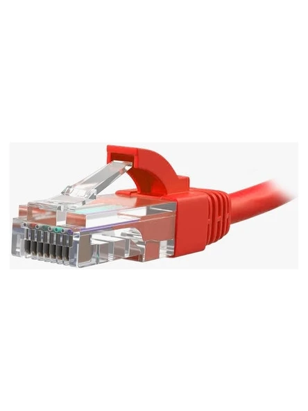 ICAT6-03TK 3m CAT6 Kırmızı Patch Kablo - Resim 4