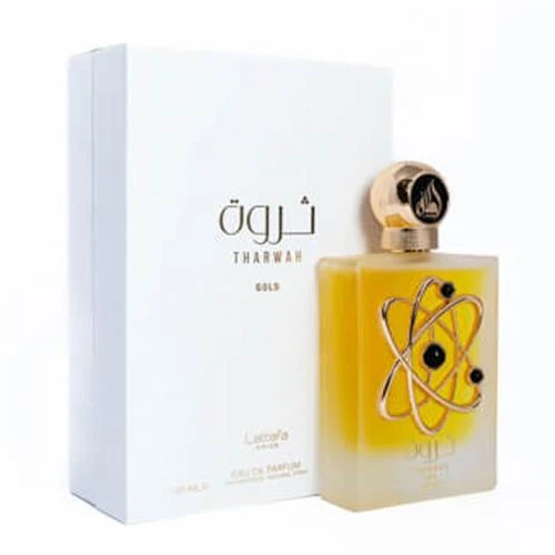 Lattafa Tharwah Gold Edp 100 Ml Erkek Parfüm ürün görseli 1