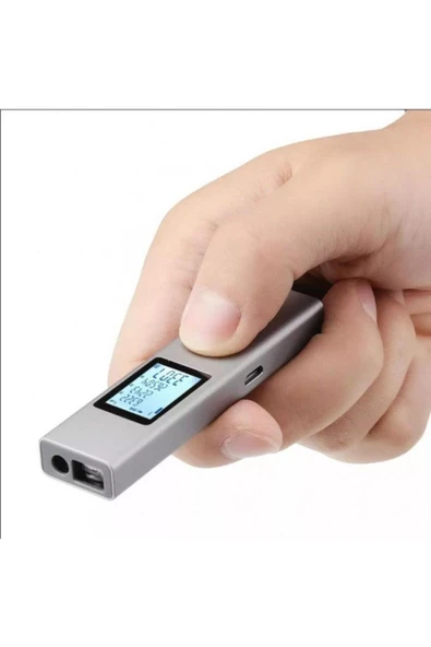 ATuMan LS-P Lazermetre 40 Metre Yüksek Hassasiyetli Mesafe Ölçüm Cihazı Dijital Şarjlı Rangemeter ürün görseli 1