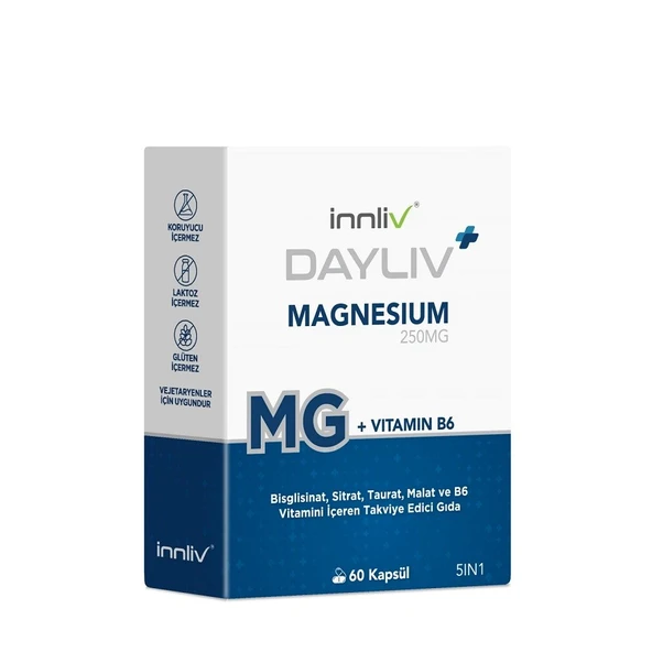 Dayliv Magnesium 60 Kapsül ürün görseli 1