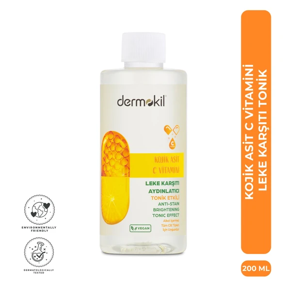 Dermokil Kojik Asit C Vitamini Leke Karşıtı Tonik 200 ml ürün görseli 1