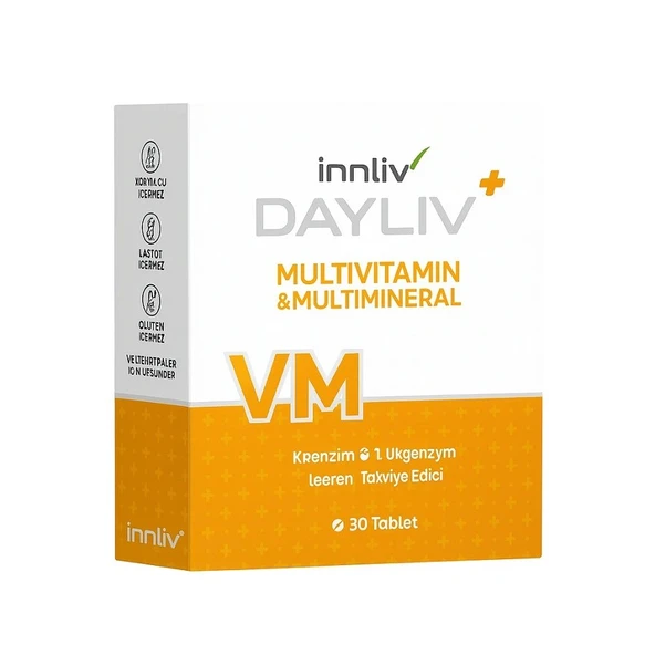 Dayliv Innliv VM Multivitamin 30 Tablet ürün görseli 1