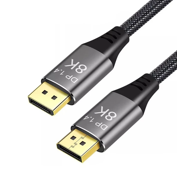 Ultra HD 8k Displayport Kablosu 1.4, Display Port Kablosu 8K60Hz 3m ürün görseli 1