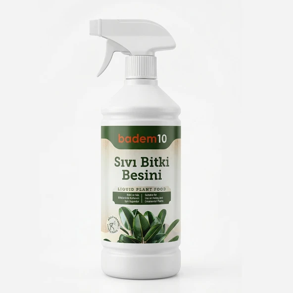 Hobi ve Süs Bitkileri İçin Besleyici Onarıcı Adapte Edici Sıvı Bitki Besini 500 ml Bitki Vitamini ürün görseli 1