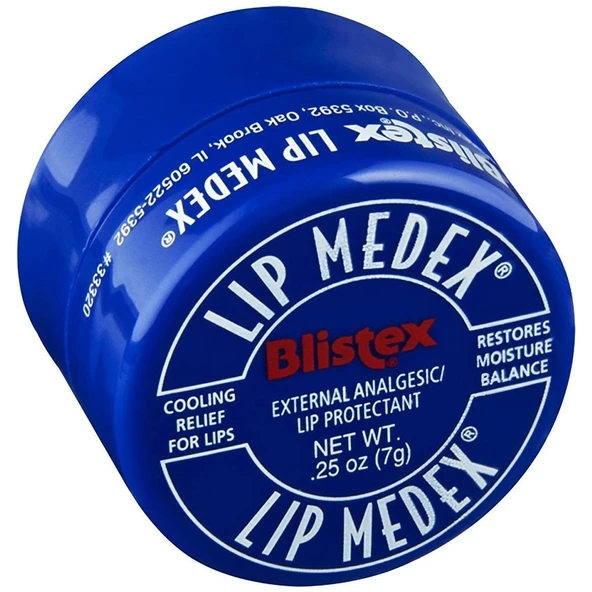 Lıp Medex (Kuru ve Çatlamış Dudaklara Onarıcı ve Ferahlatıcı Dudak Bakım Kremi) 25OZ 7gr ürün görseli 1
