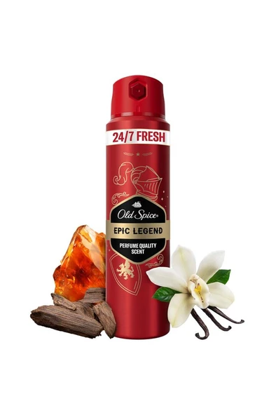 Old Spice Epic Legend Erkek Deodorant Sprey 150 ml - Resim 3