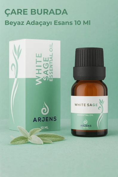 Arjens - White Sage (Beyaz Adaçayı) Esansiyel Yağ 10 Ml ürün görseli 1
