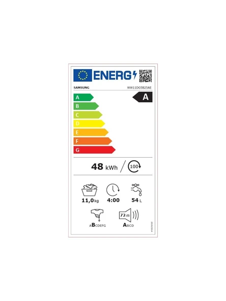 Samsung WW11DG5B25AEAH 11 kg 1400 Devir Çamaşır Makinesi - Resim 7