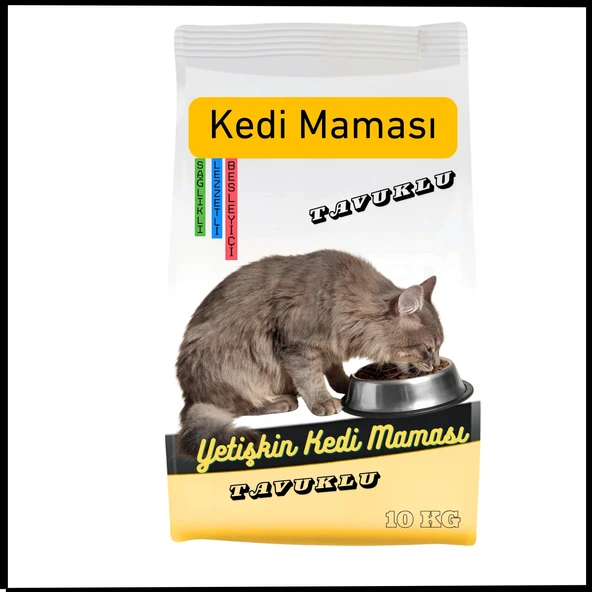 Uyguna-Yakala 10 Kg Tavuklu Yetişkin Kedi Maması -MA.061 ürün görseli 1