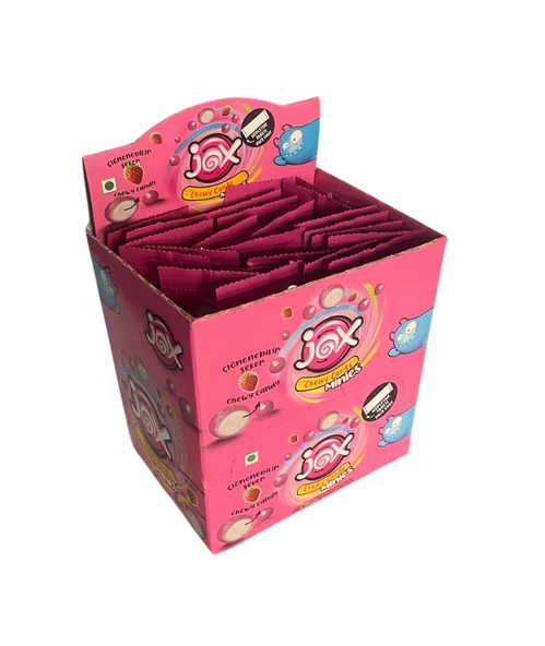 Jox Minies Çilek Aromalı Ekşi Şekerleme 10 gr 24 Adet ürün görseli 1