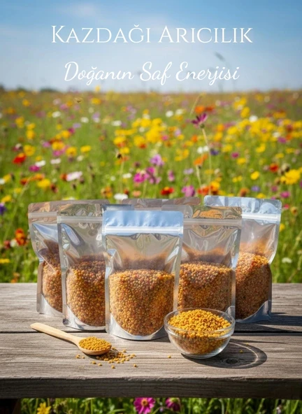 Kazdağı Taze Arı Poleni 1000g (Soğuk Zincir Teslimat) ürün görseli 1
