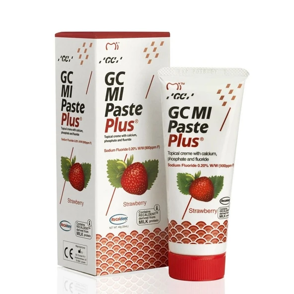 GC MI Paste Plus Çilek 40gr ürün görseli 1