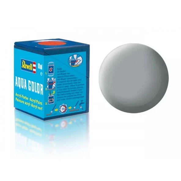 Aqua Color Light Grey - Mat Boya- 18 ml ürün görseli 1