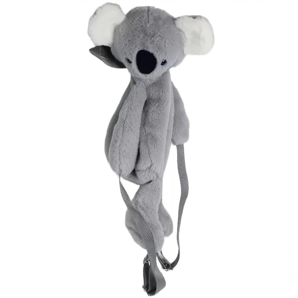 Koala Peluş Çanta Gri - Resim 2