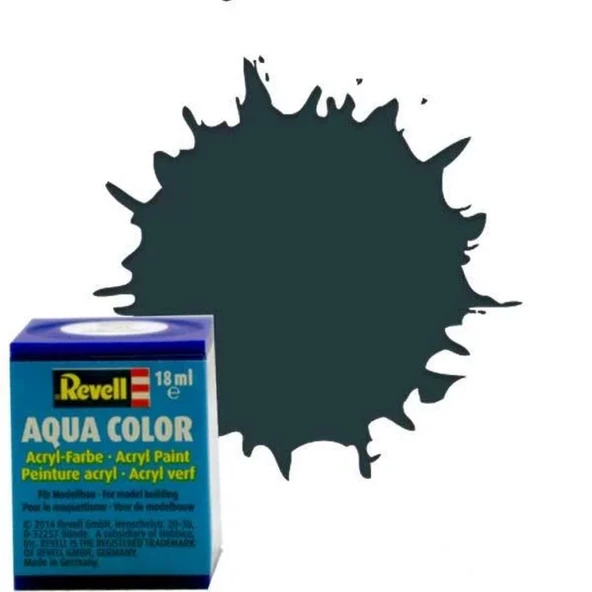 Aqua Color Dark Green - Mat Boya - 18 ml ürün görseli 1