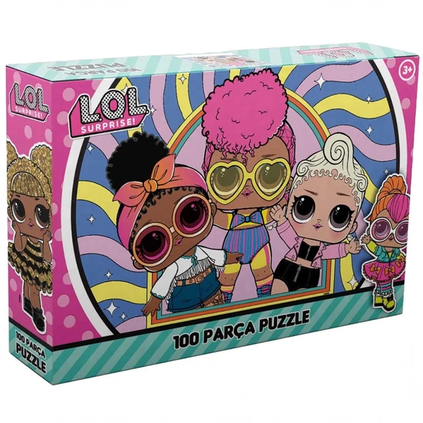 LOL Surprise 100 Parça Puzzle - Resim 3
