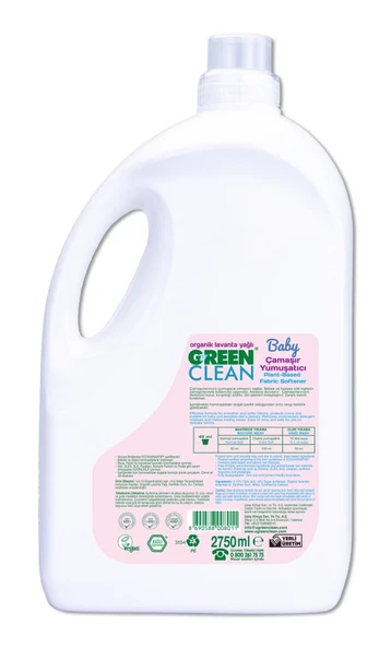 Baby Bitkisel Çamaşır Yumuşatıcı 2750 ml - Resim 2