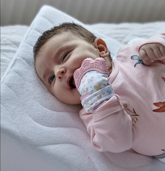 Diş Kaşıyıcı Eldiven 526 Pembe - Resim 3