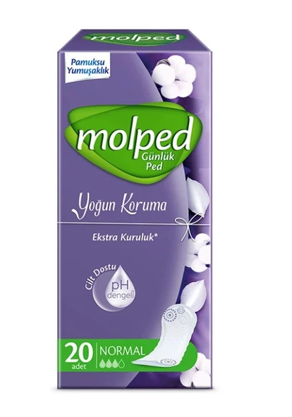 Yoğun Koruma Günlük Ped 20 Adet ürün görseli 1