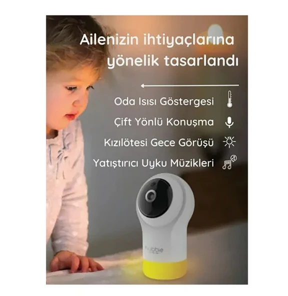 Full HD Wifi Bebek Kamerası HBL18 - Resim 4
