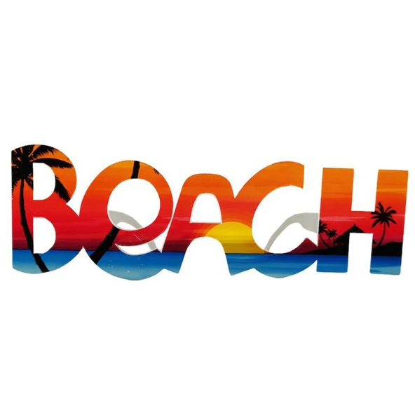 Beach Yazılı Parti Gözlüğü Yaza Merhaba Hawaii Show Gözlüğü 19x6 cm ürün görseli 1