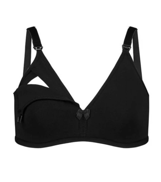 Emzirme Sütyeni 2236 Black - Resim 2
