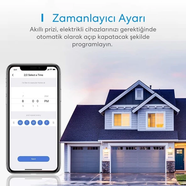 Meross MSS620 Akıllı Dış Ortam Prizi İkili - Resim 7