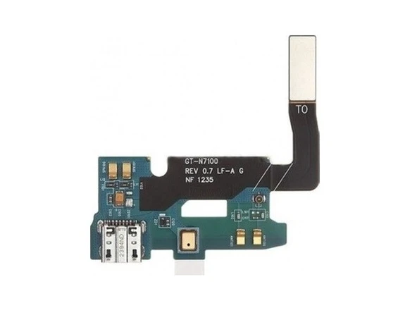 Samsung Note 2 N7100 Şarj Bordu ve Mikrofon Flex ürün görseli 1