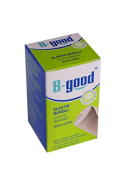 B-Good Elastik Bandaj 6 cm x 3,5 m ürün görseli 1