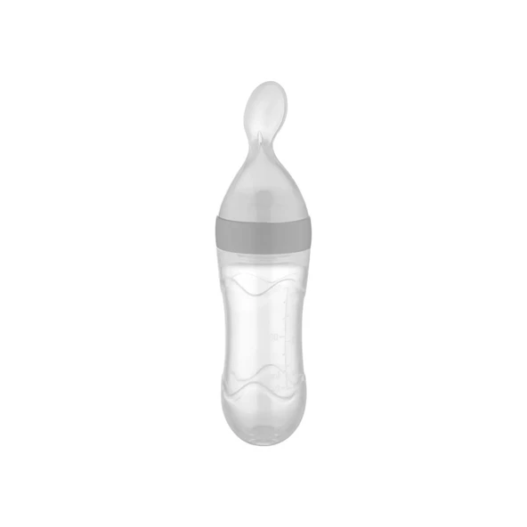Sıkmalı Kaşık 806 Gri - Resim 4
