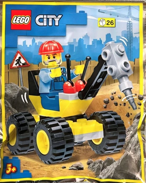 LEGO City 952202 Pete Precise's Drill ürün görseli 1