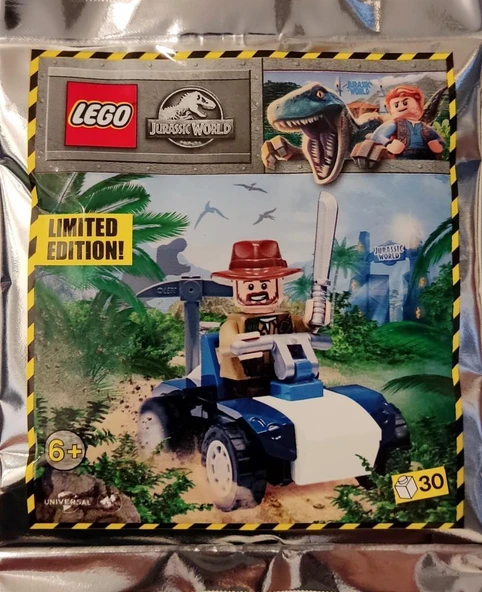 LEGO Jurassic World 122116 Sinjin Prescott and buggy ürün görseli 1