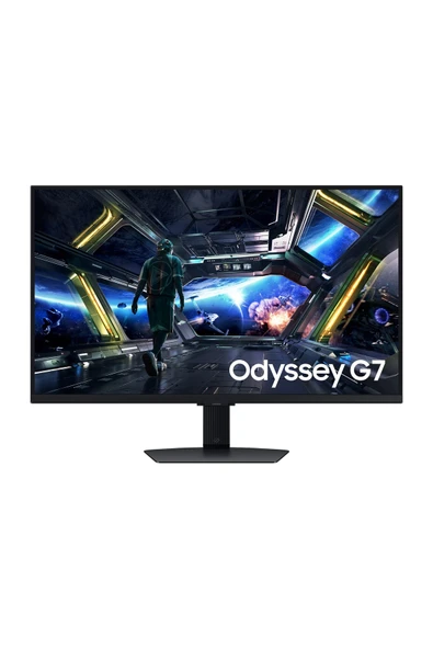 Samsung 32" Odyssey G7 G70D 144Hz 1Ms UHD IPS Pivot Smart Gaming Monitör LS32DG702EUXUF ürün görseli 1