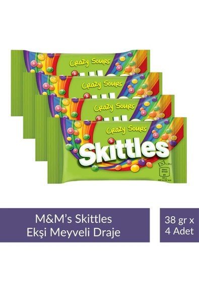 Ekşi Meyveli Draje 38 gr x 4 Adet ürün görseli 1