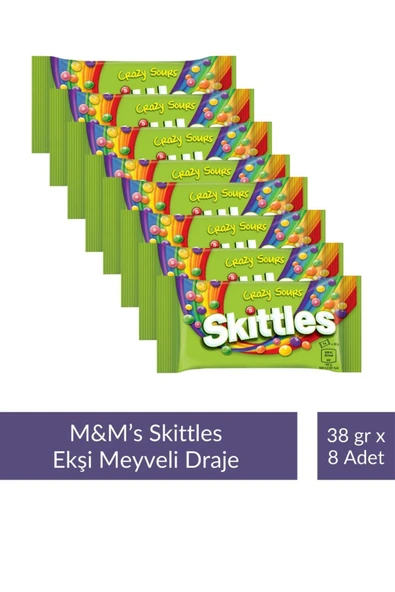 Ekşi Meyveli Draje 38 gr x 8 Adet ürün görseli 1
