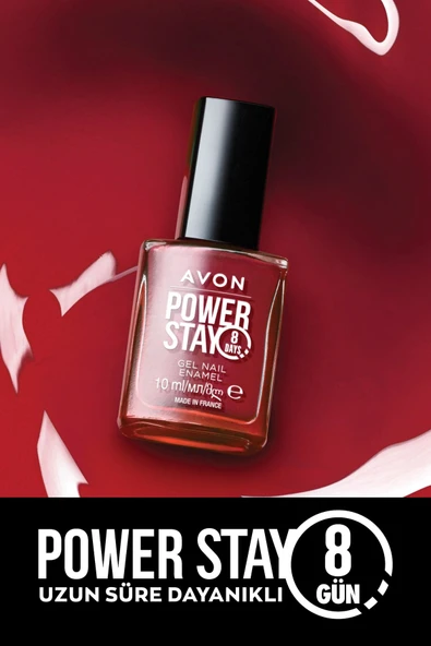 Power Stay Jel Oje The Red One 10 ML. - Resim 2
