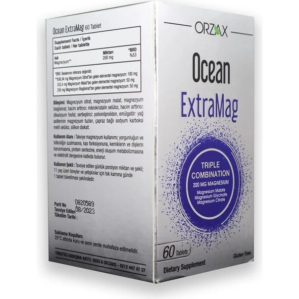 Orzax Extramag 60 Tablet - Resim 3