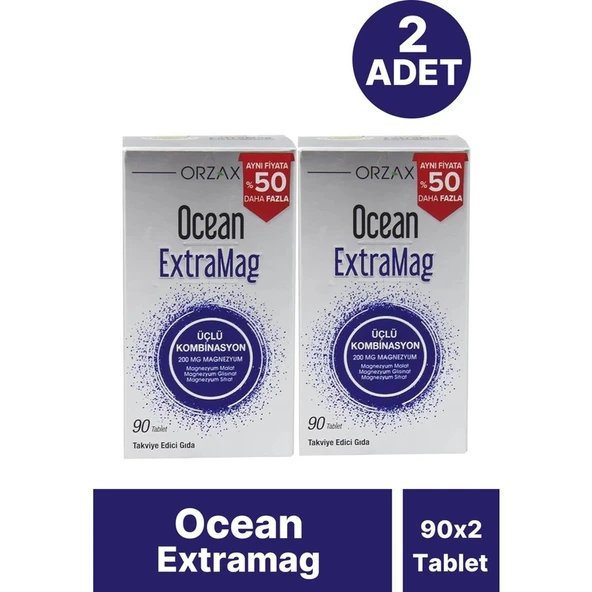 Orzax Ocean Extramag 90 Tablet 2 Adet ürün görseli 1